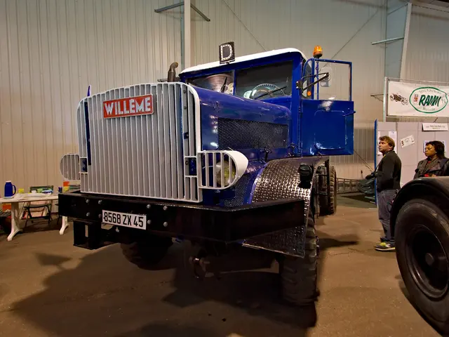 Renault Trucks presents electric SideLiner trucks for beverage transportation in the year 2025,...