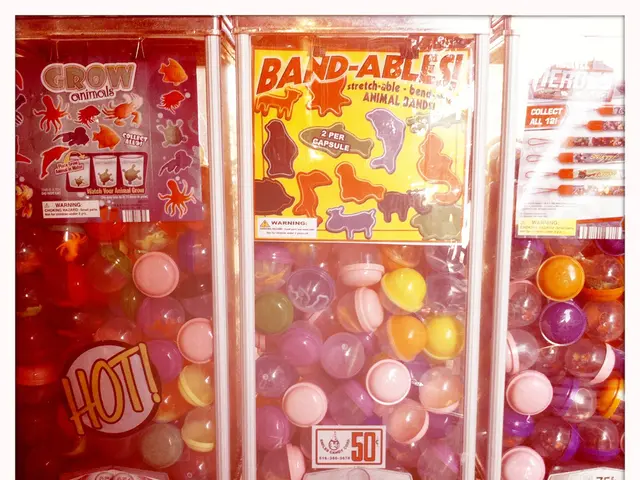 This image consists of machine. In which there are boxes. And poster are pasted on the machines.