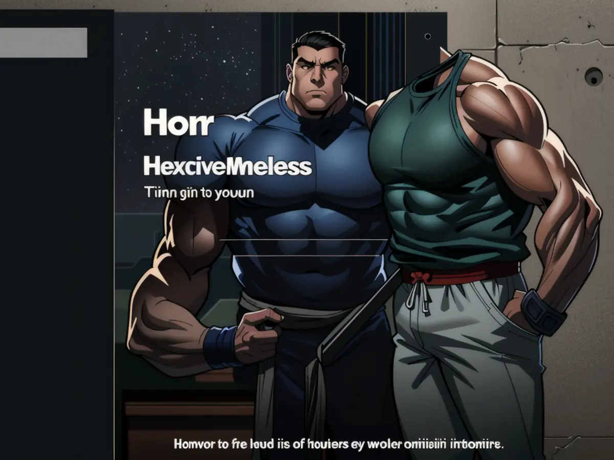 Image captures disturbing scene of gang fight in downtown district at night. Chaotic brawl between multiple, masked individuals, caught on camera near dimly-lit alley. Police yet to make official comment. Enable 'Noir' for enabling dark mode within Safari web browser